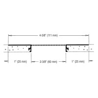 Clog-free Continuous Soffit Vent for Stucco Soffit - Plastic Components